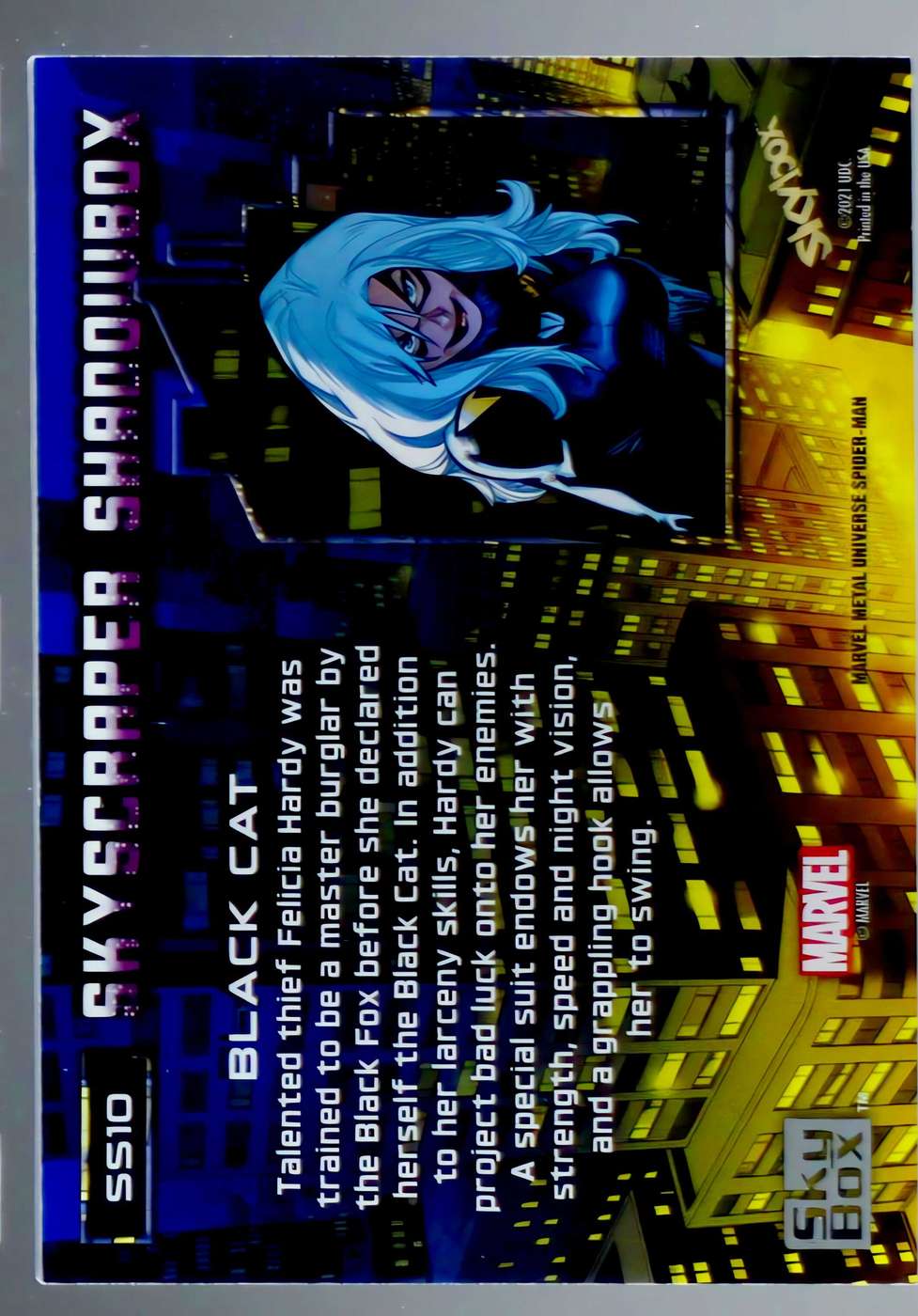 Black Cat back card image