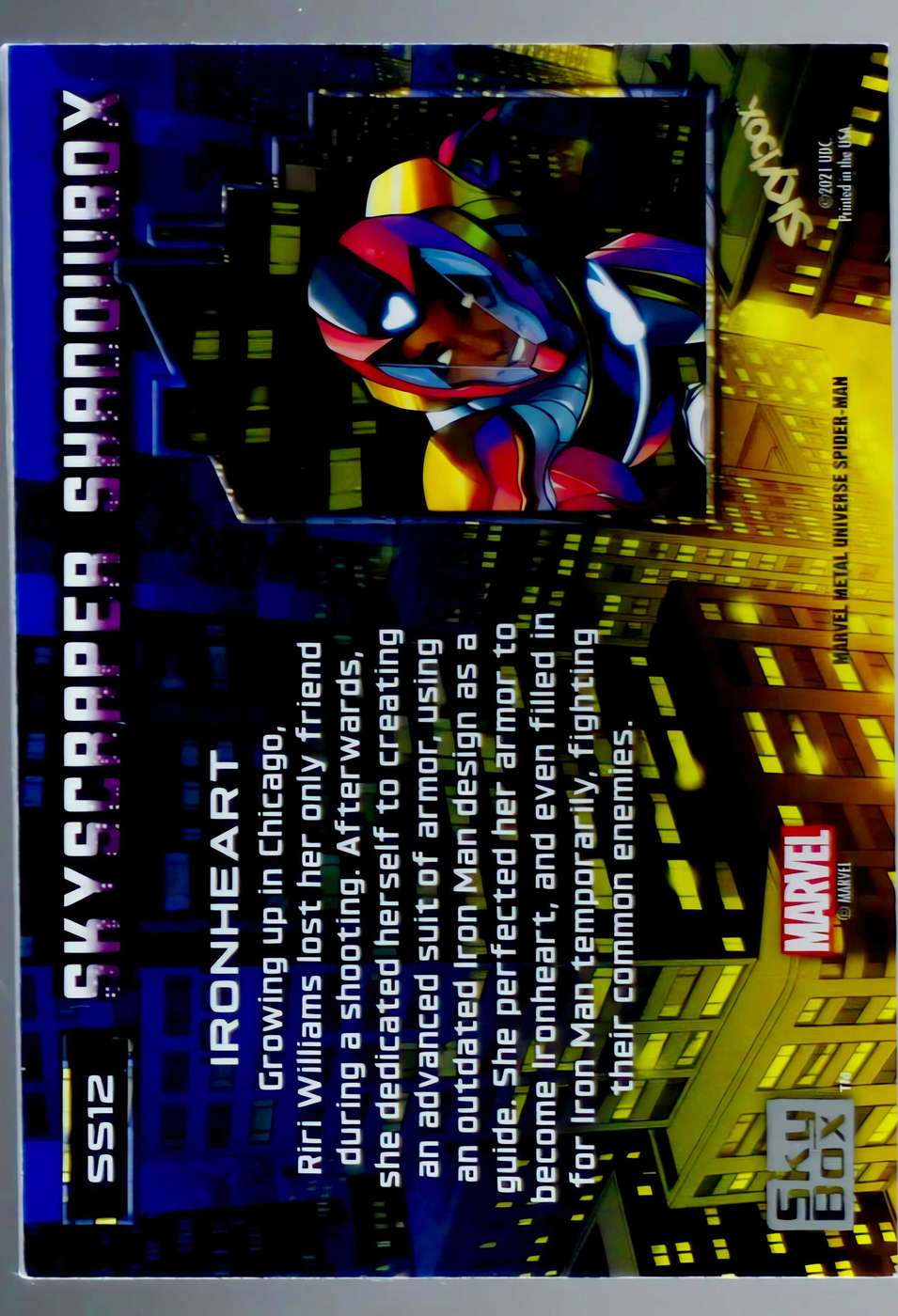 Ironheart back card image