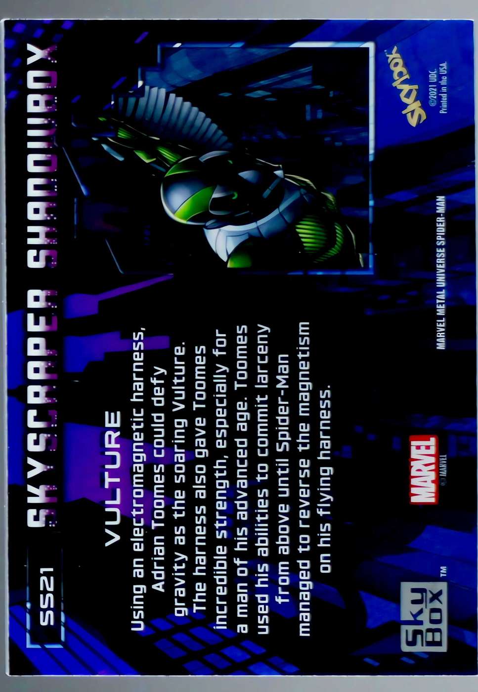 Vulture back card image