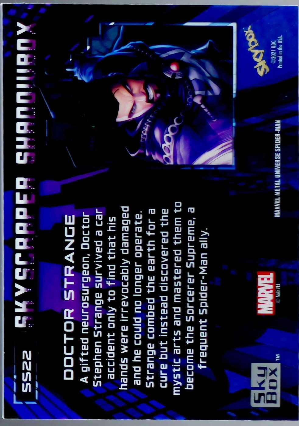 Doctor Strange back card image