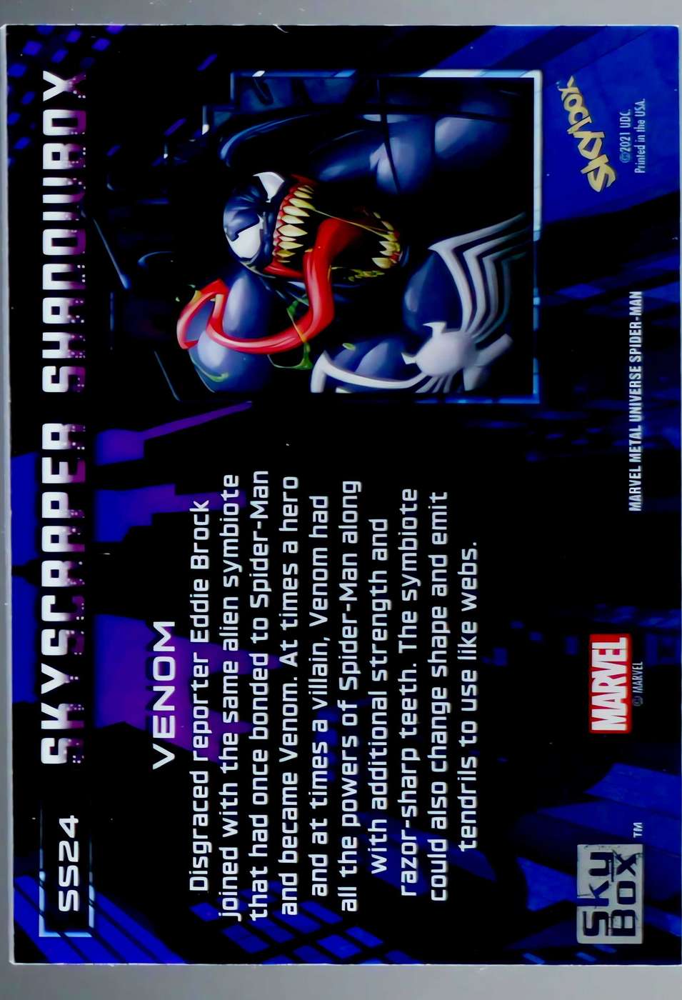 Venom back card image
