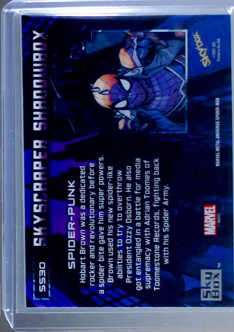 Spider-Punk back card image