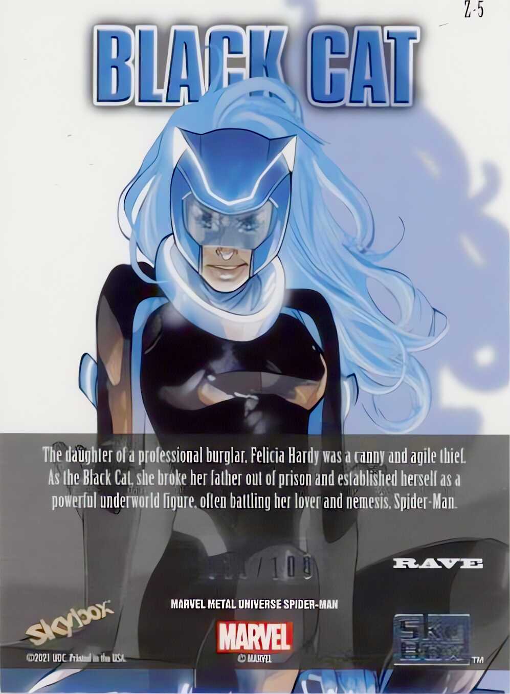 Black Cat back card image