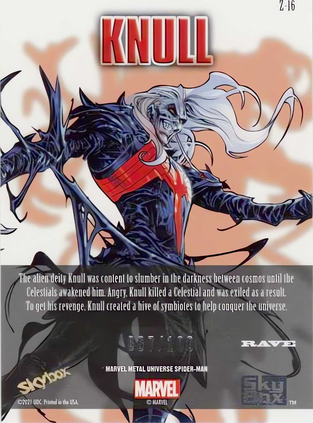 Knull back card image