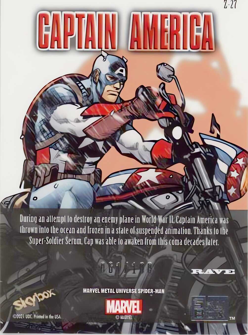 Prowler back card image