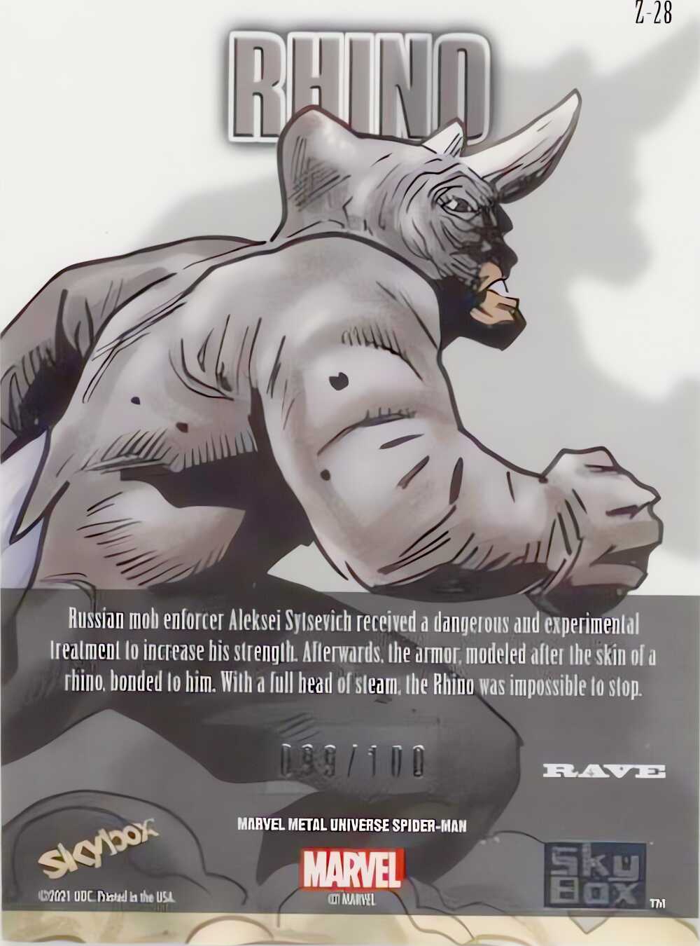 Captain America back card image