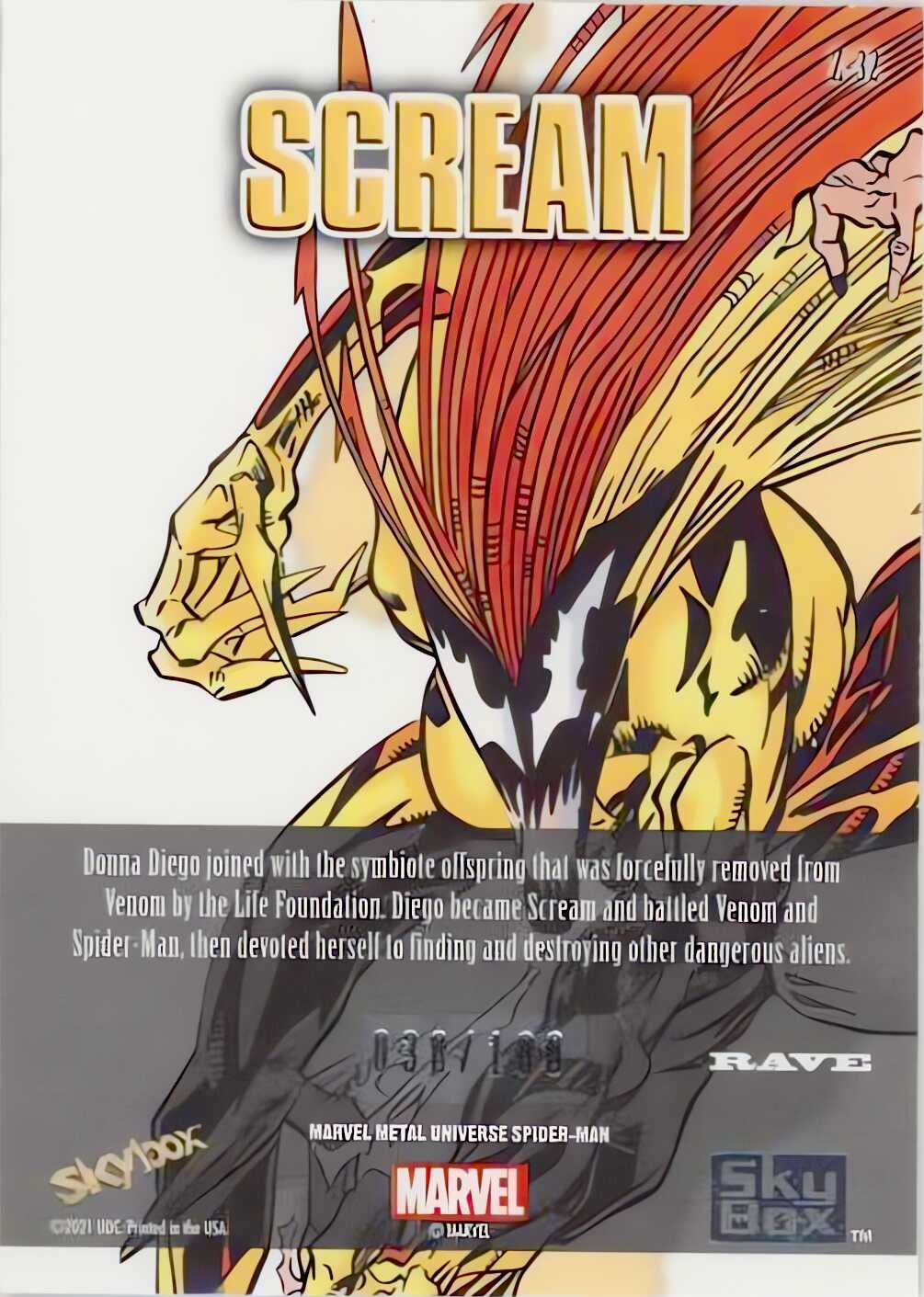 Scorpion back card image