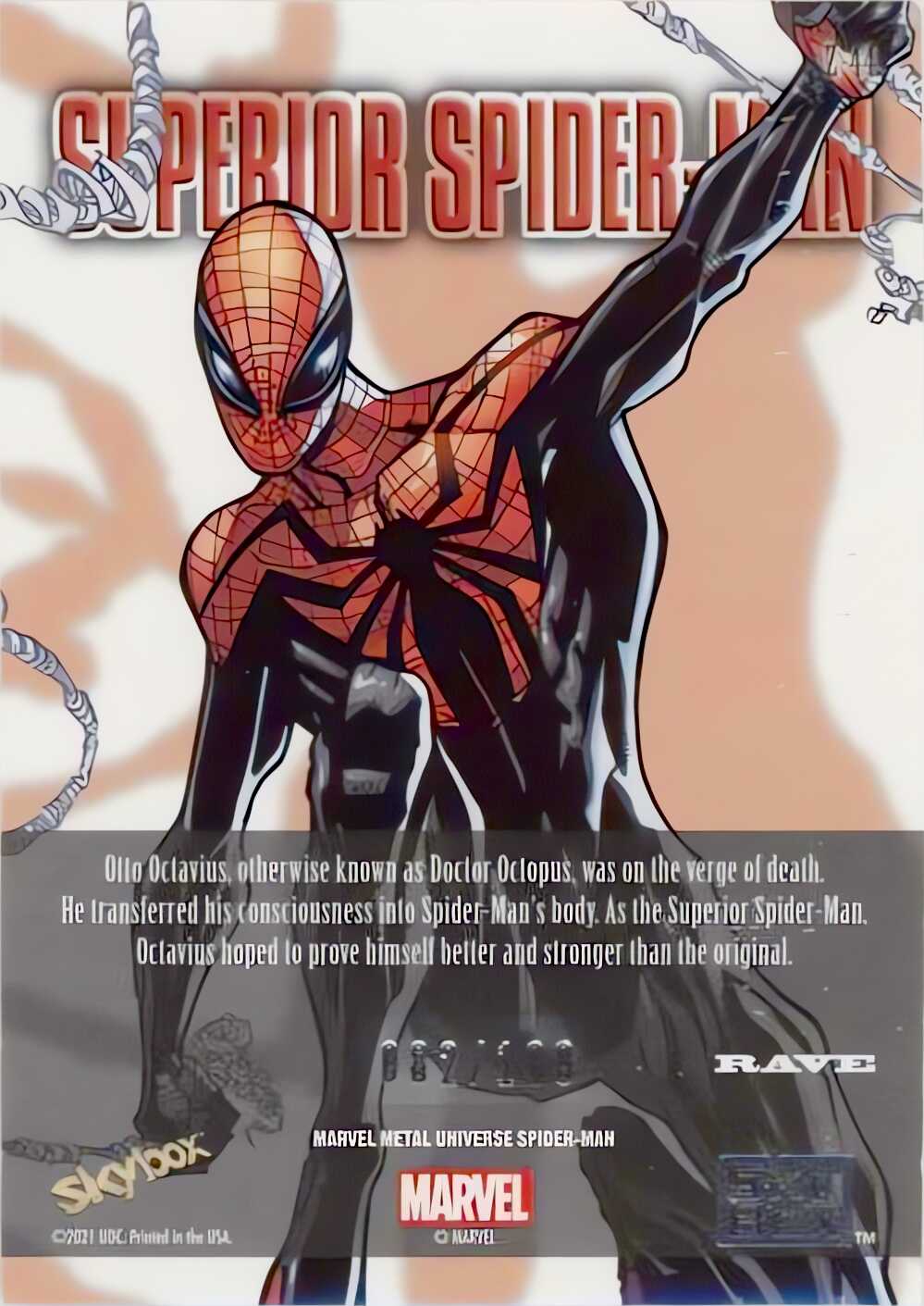 Spider-Woman back card image