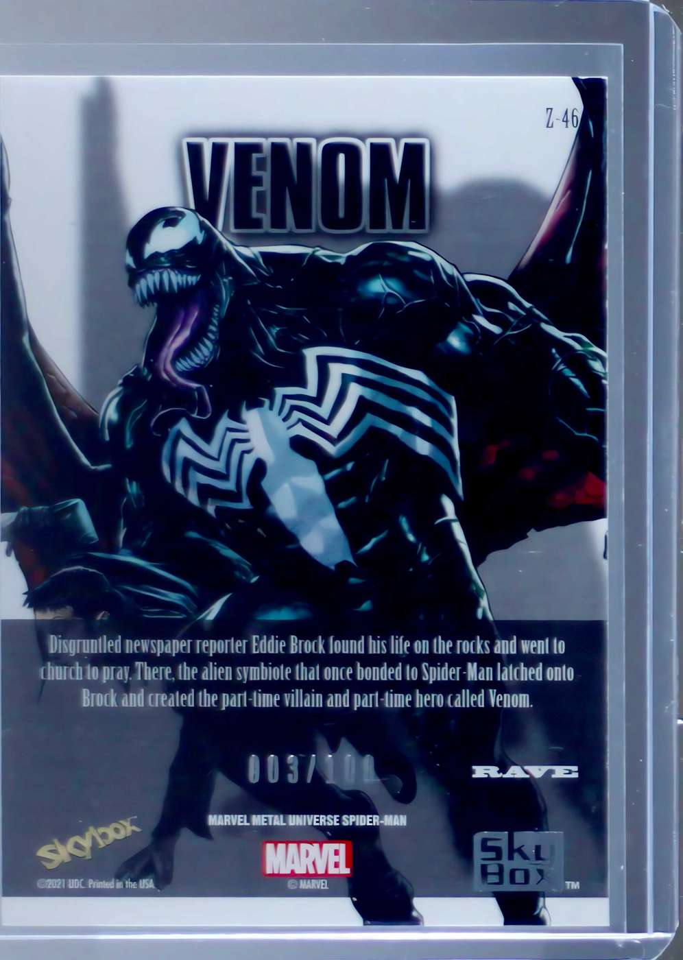 Tombstone back card image