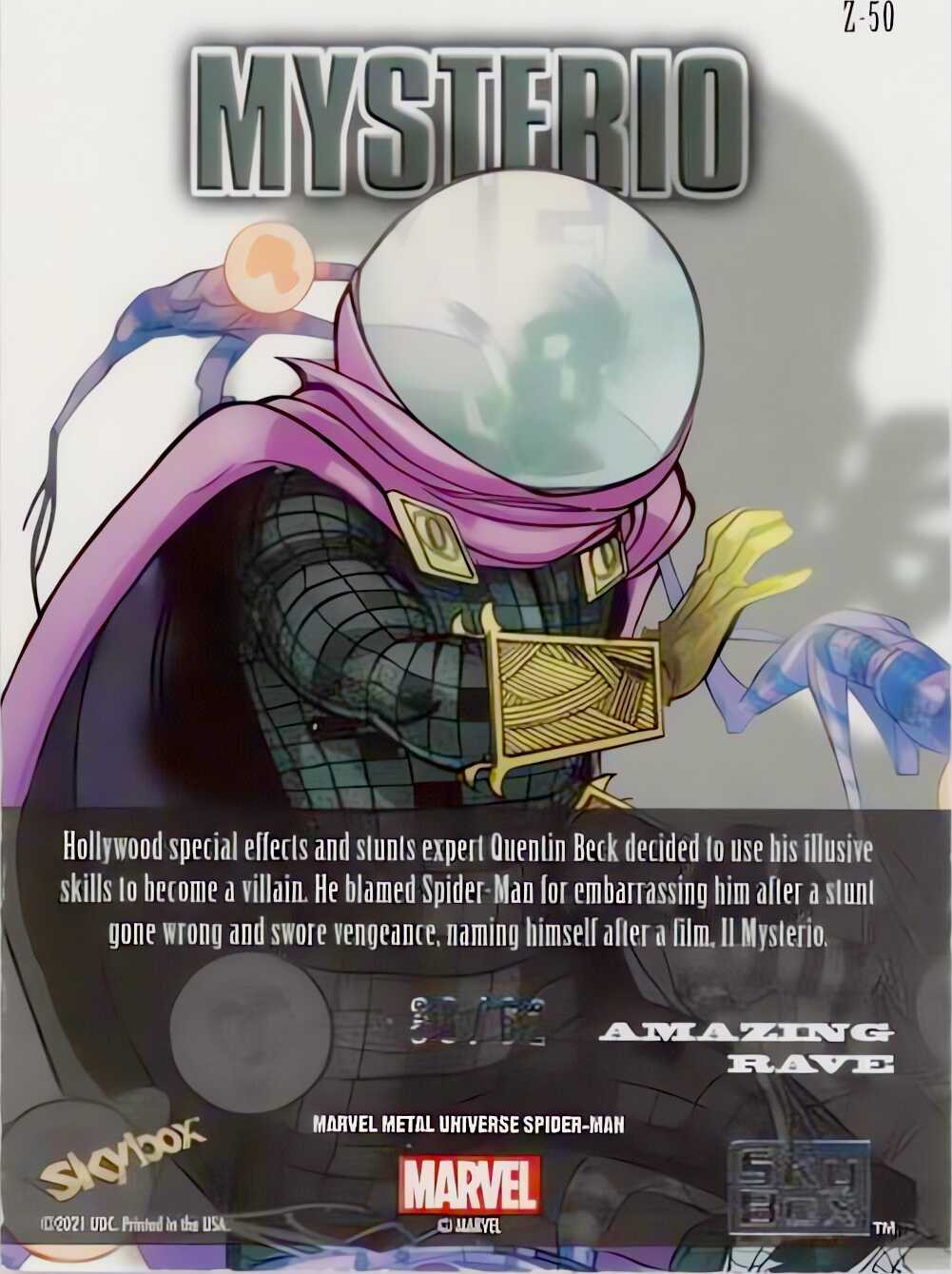 Wilson Fisk back card image