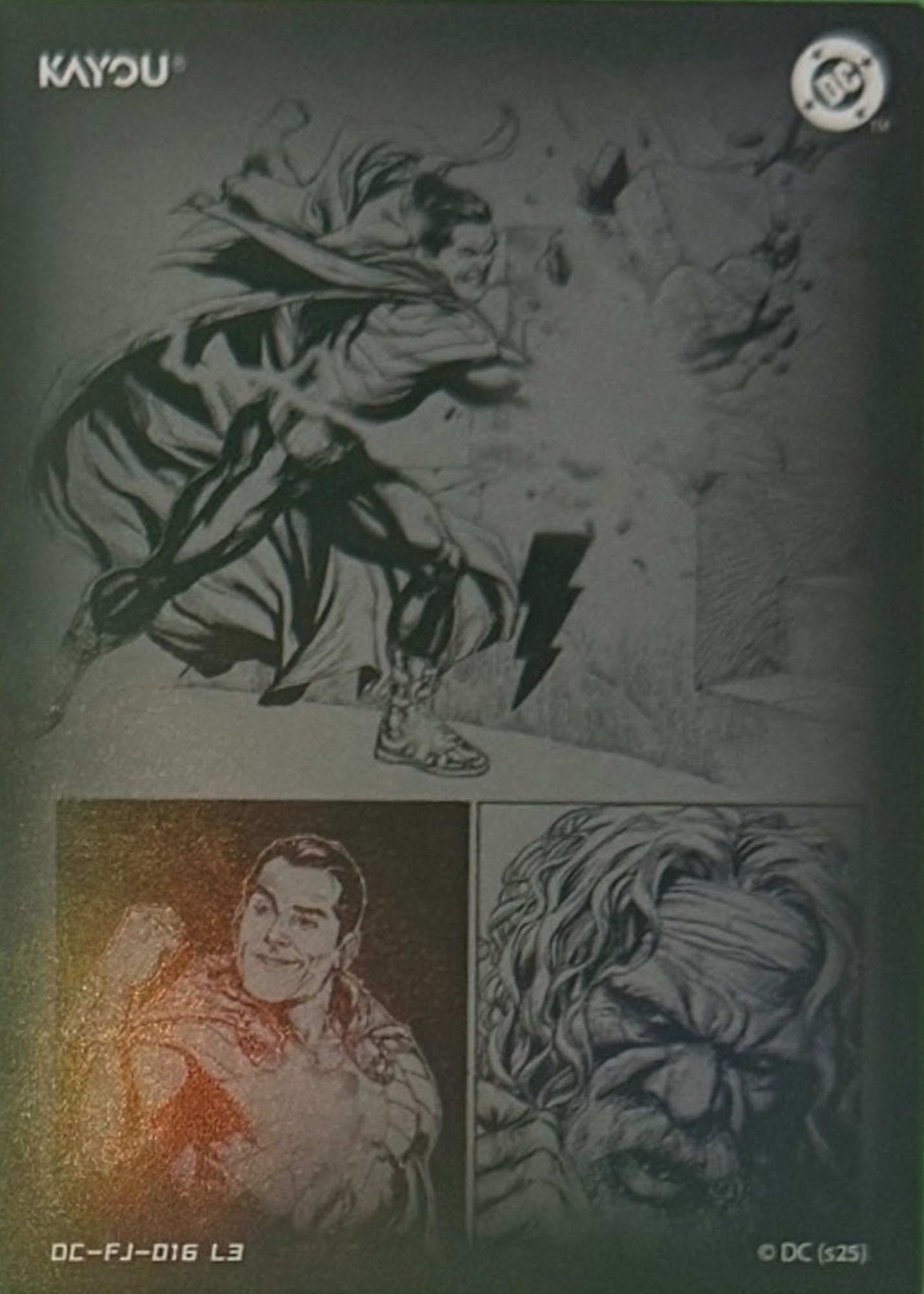 Sinestro back artwork