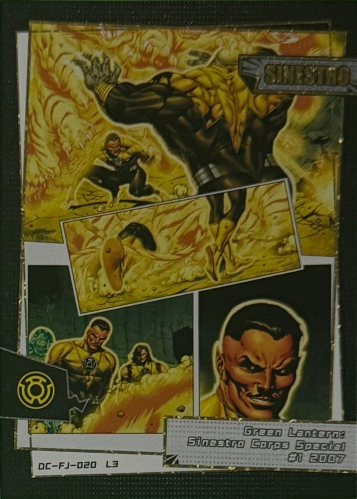 Sinestro front artwork