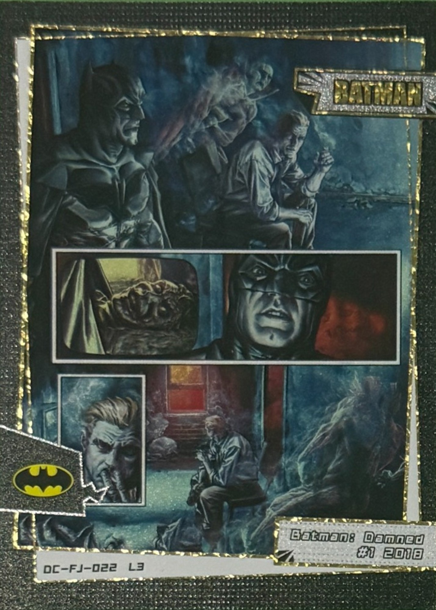 Batman (comic montage) front artwork