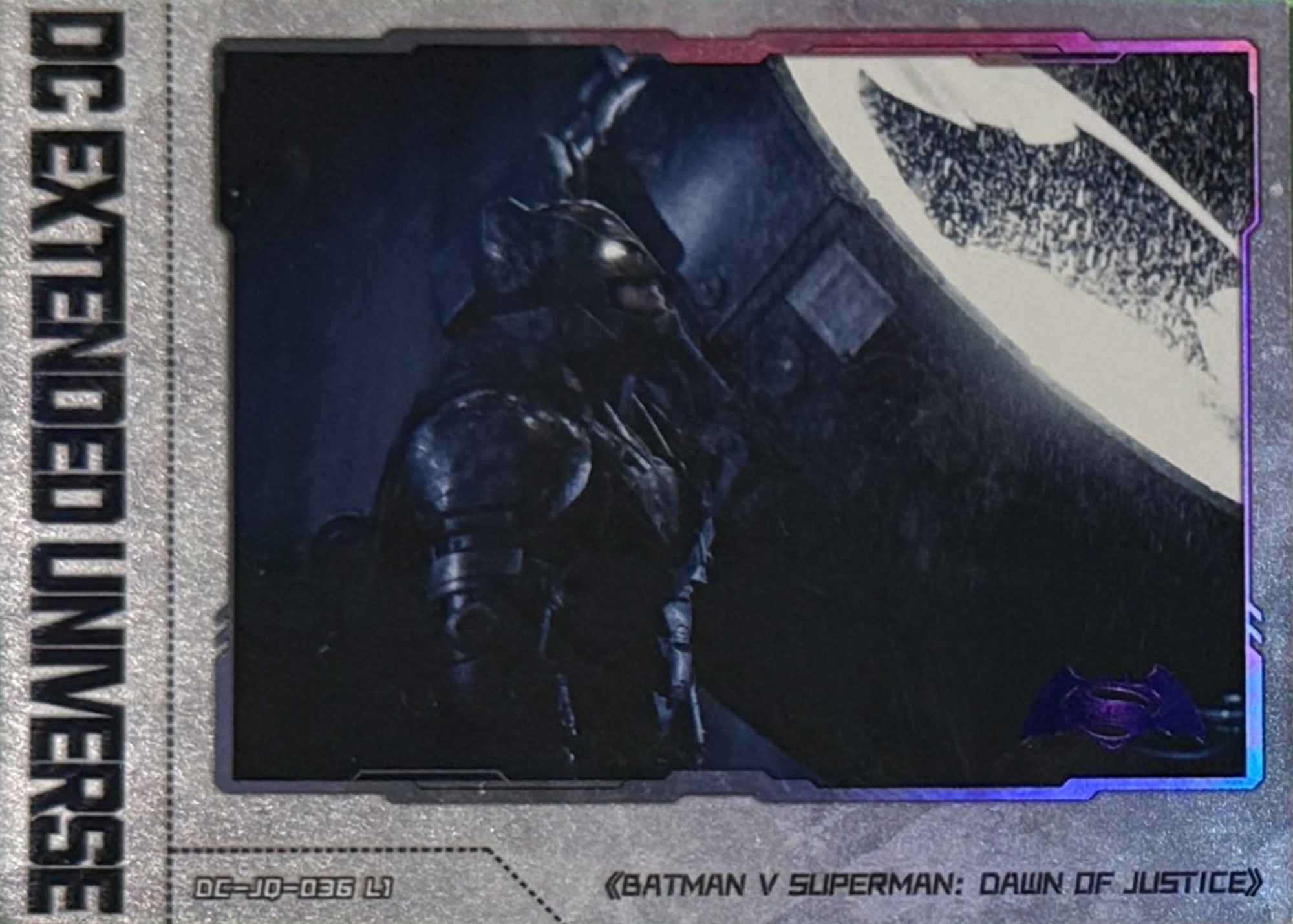 Armored Batman profile front artwork