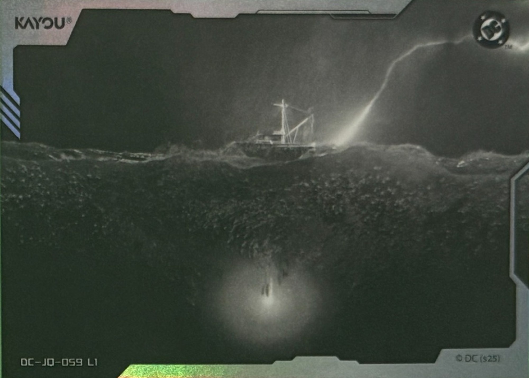 Aquaman / ocean scene back artwork