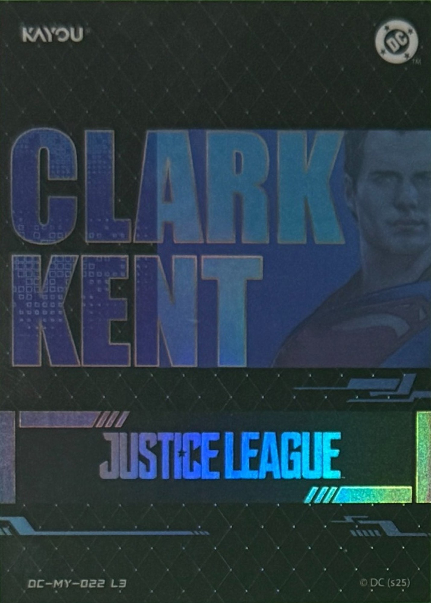 Clark Kent - Justice League back artwork