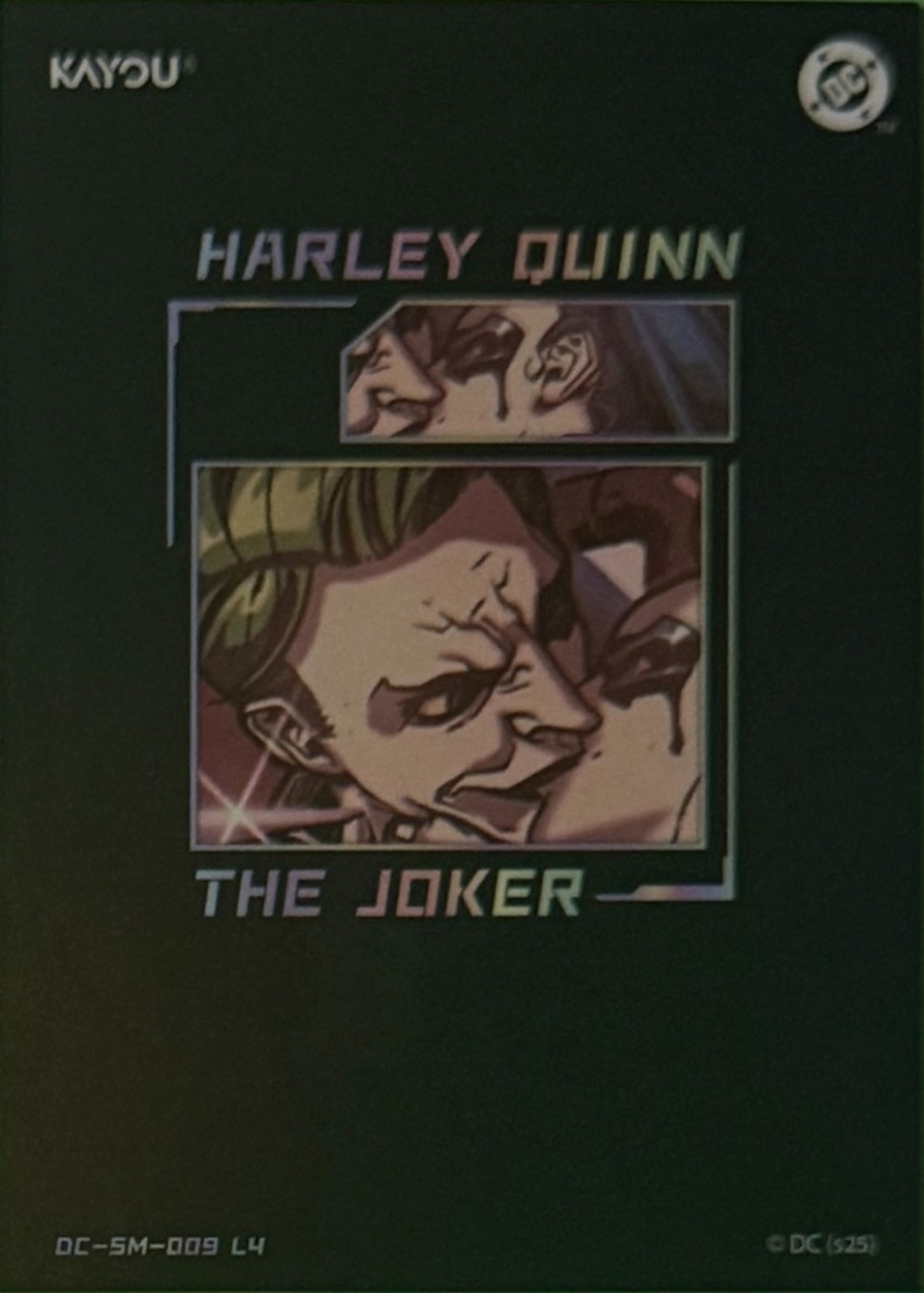 The Joker back artwork
