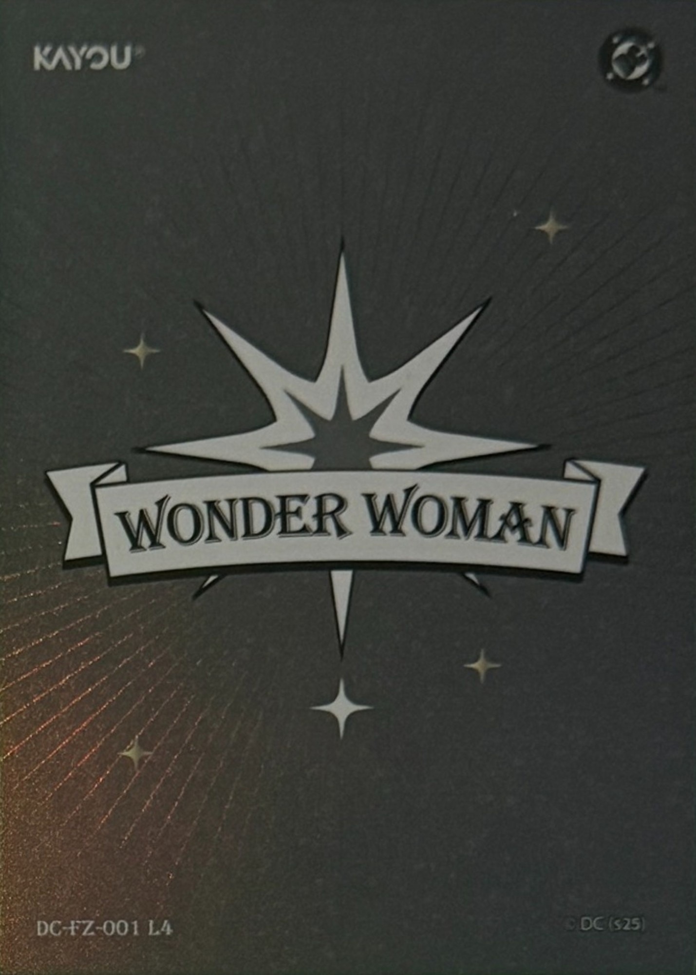 Wonder Woman back artwork