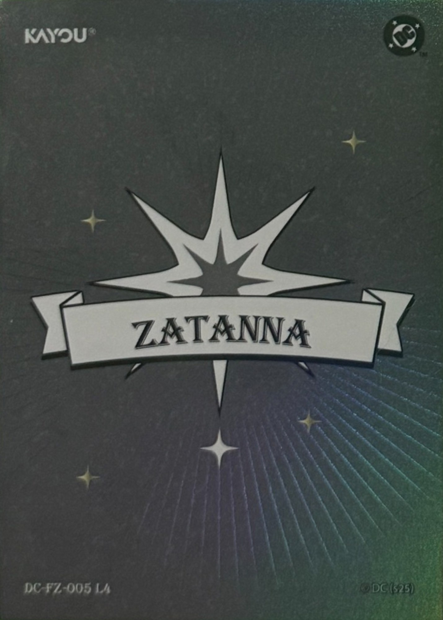 Zatanna back artwork
