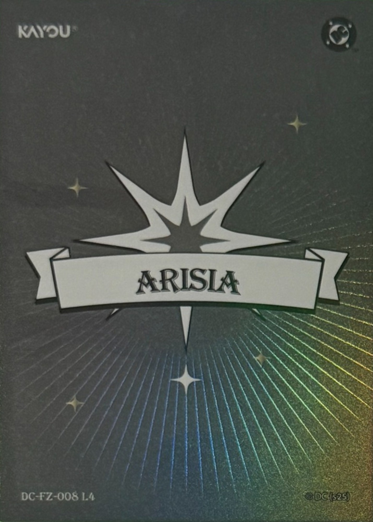 Arisa back artwork