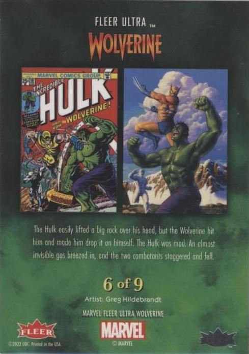 Incredible Hulk (1962) #181 - Middle Row, Right Corner back card image