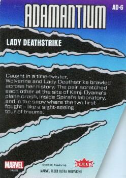 Lady Deathstrike back card image