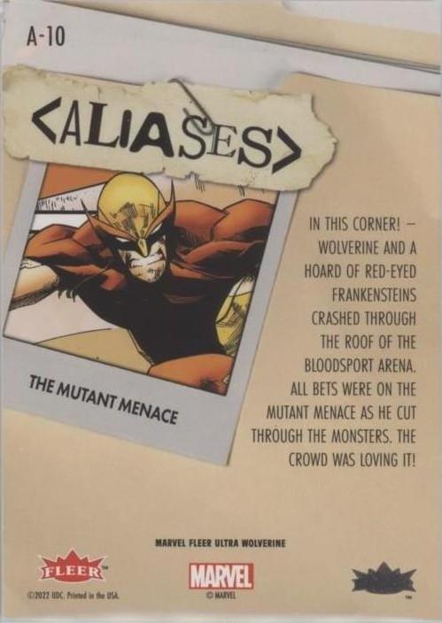 The Mutant Menace back card image