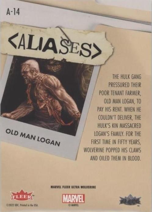 Old Man Logan back card image