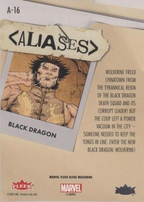 Black Dragon back card image