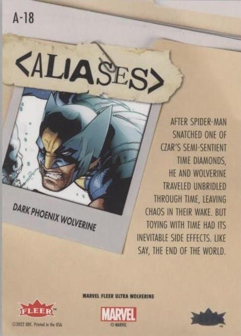 Dark Phoenix Wolverine back card image