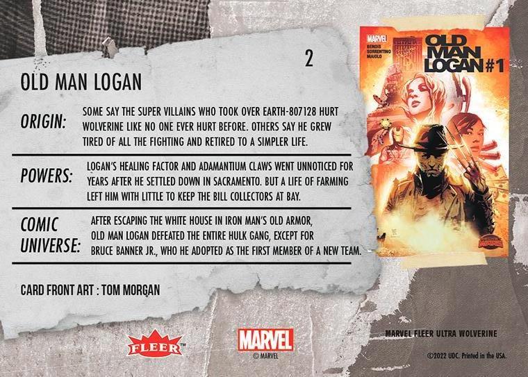 Old Man Logan back artwork