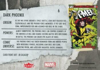 Dark Phoenix back artwork