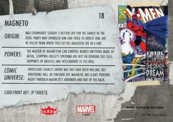Magneto back artwork