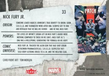Nick Fury back artwork