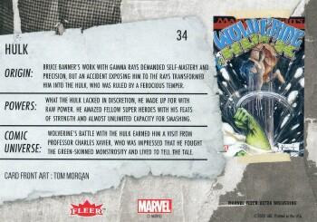 Hulk back artwork