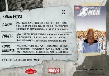 Emma Frost back card image