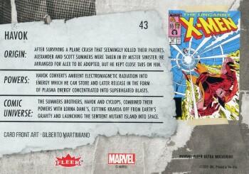 Havok back card image
