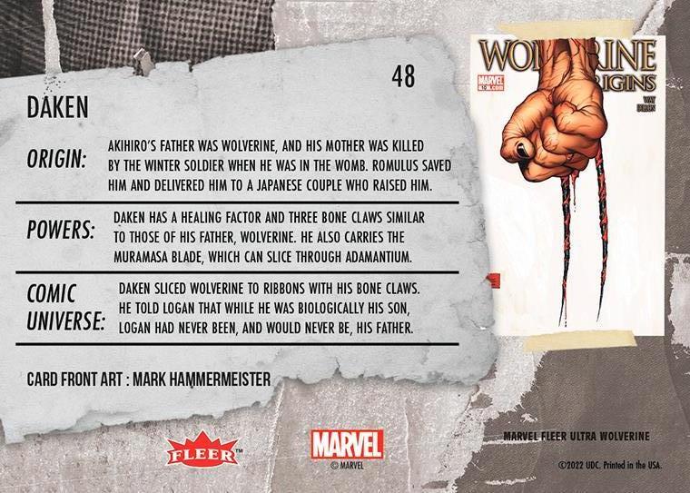 Daken back card image