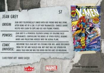 Jean Grey back card image