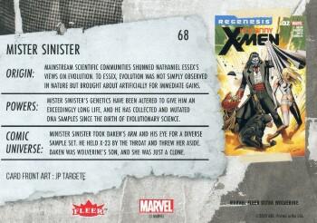 Mister Sinister back card image