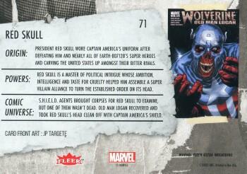 Red Skull back card image