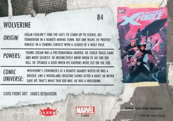 Wolverine back card image