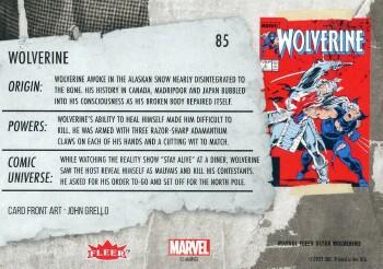 Wolverine back card image