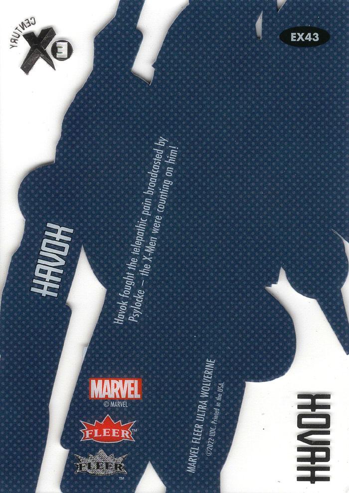 Havok back card image