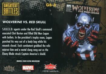 Wolverine vs. The Red Skull back card image