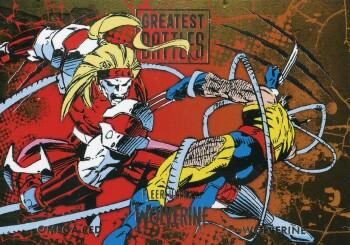 Wolverine vs. Omega Red front card image