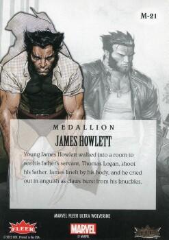 James Howlett back card image