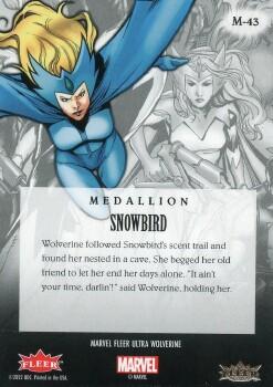 Snowbird back card image