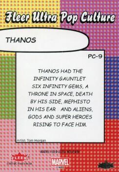 Thanos back card image