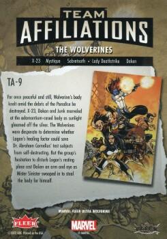 The Wolverines back card image
